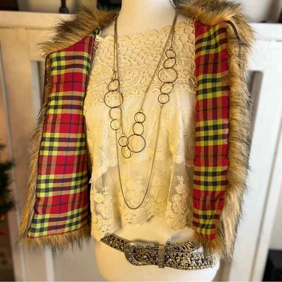 Telluride Clothing Co | VTG Faux Fur Vest SZ M - Picture 8 of 11